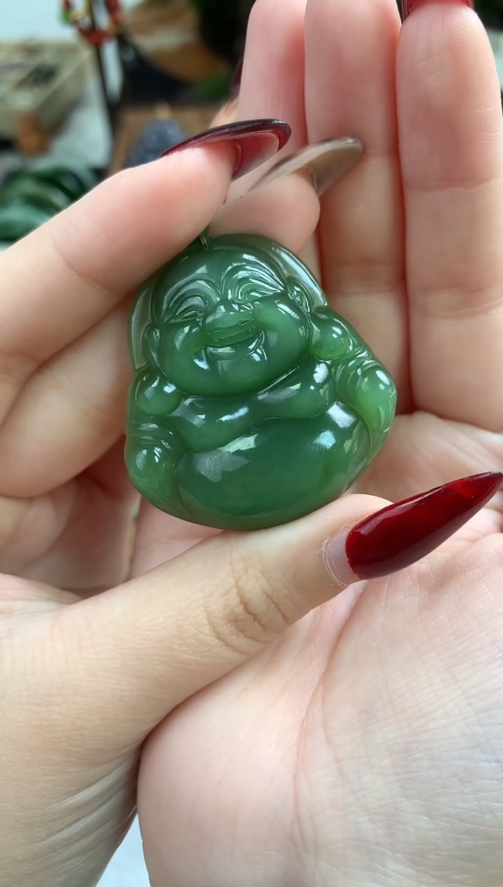 【闪购商品】和田玉颈饰未镶嵌吊坠43mm