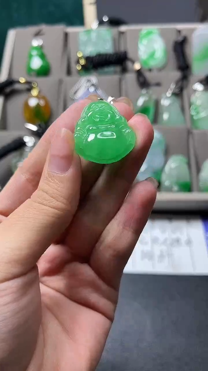 颈饰未镶嵌翡翠  所见即所得 一图一物