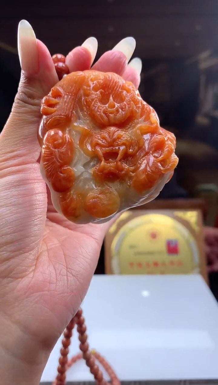 【闪购商品】定制翡翠未镶嵌挂件发货（拍一发一）          