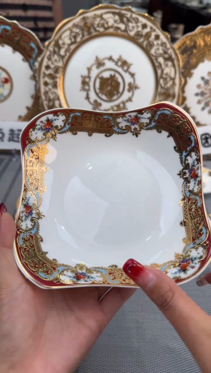 【闪购商品】瓷片6英寸沙拉 碗 2个 福利价