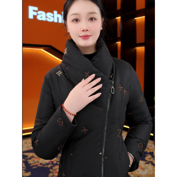 【杭州高定正品】小香风羽绒服2025上新色定制高级保暖外套YRF5232