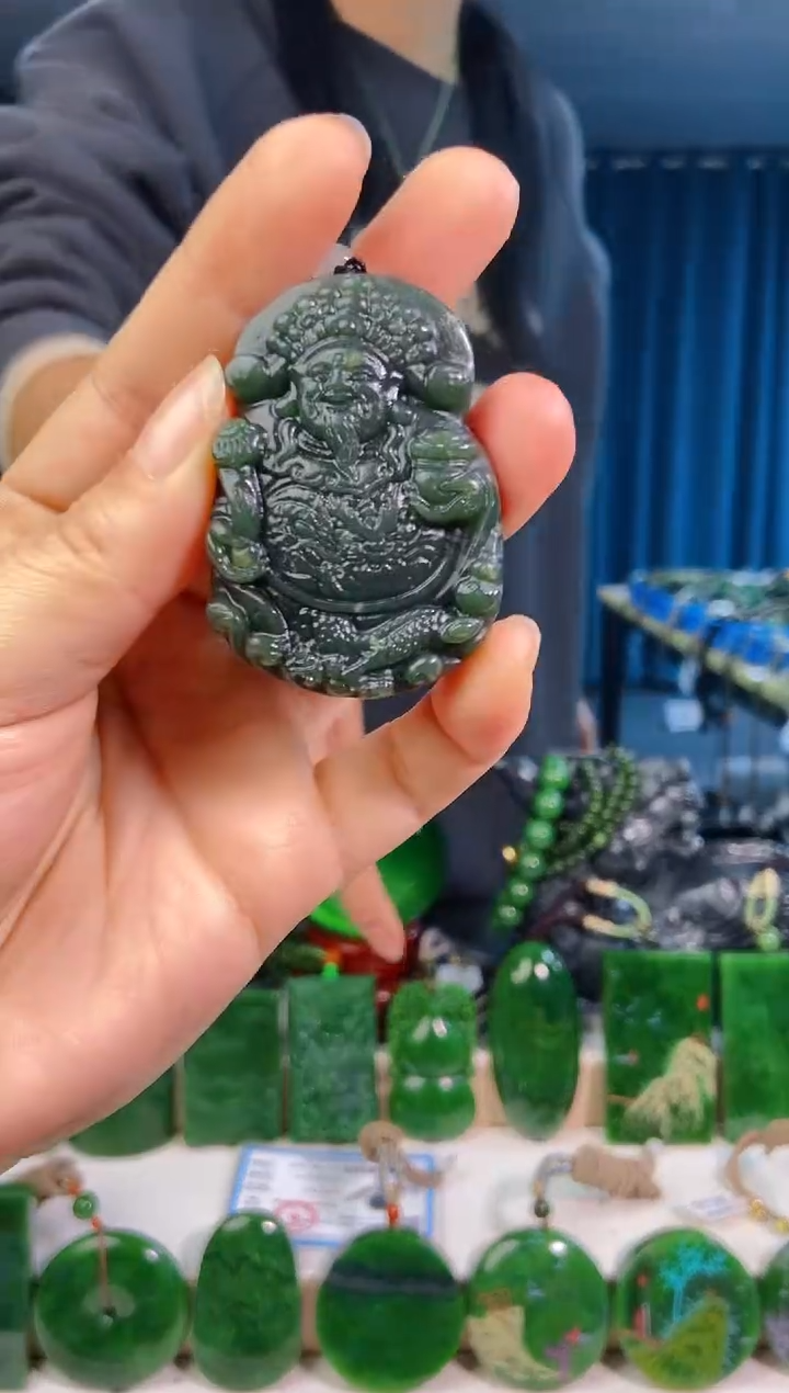 【闪购商品】和田玉挂件未镶嵌1