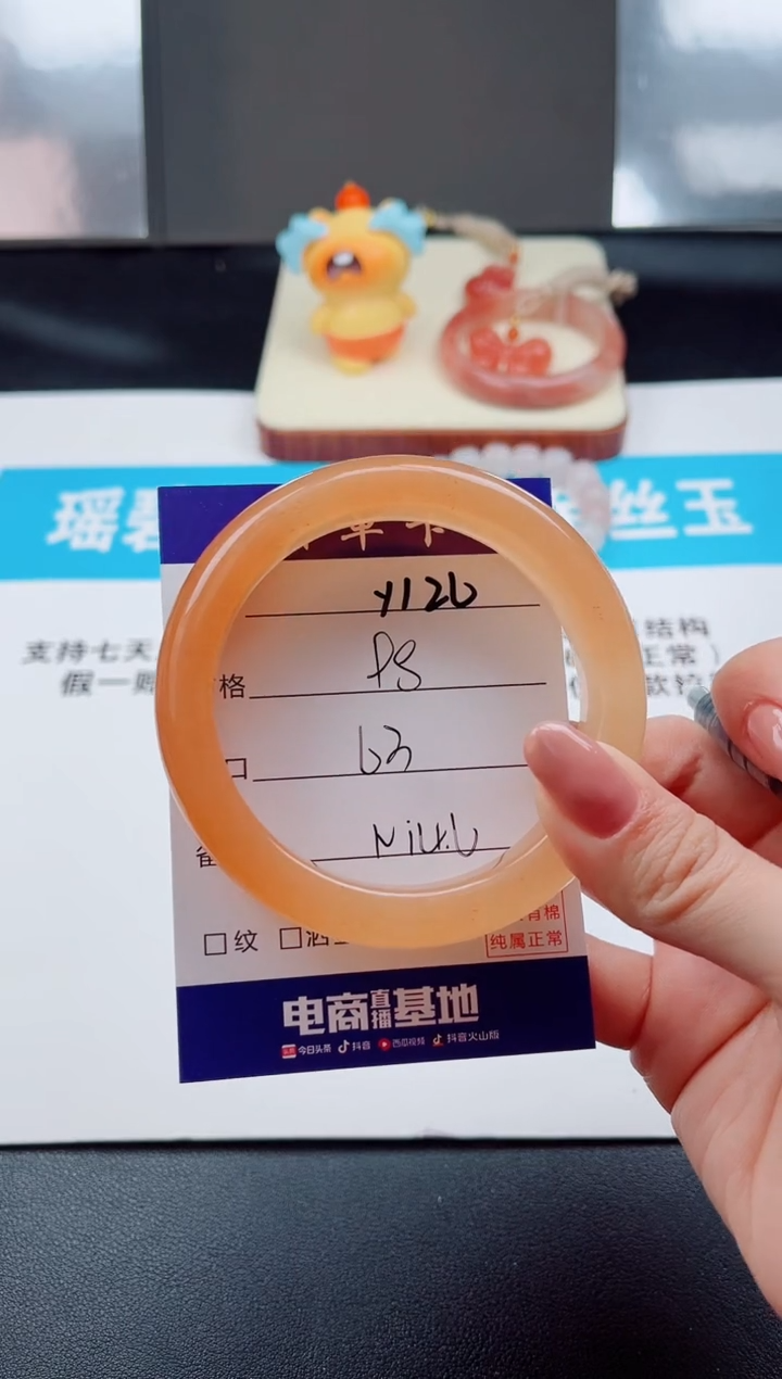 未镶嵌手镯石英质玉Y126-63