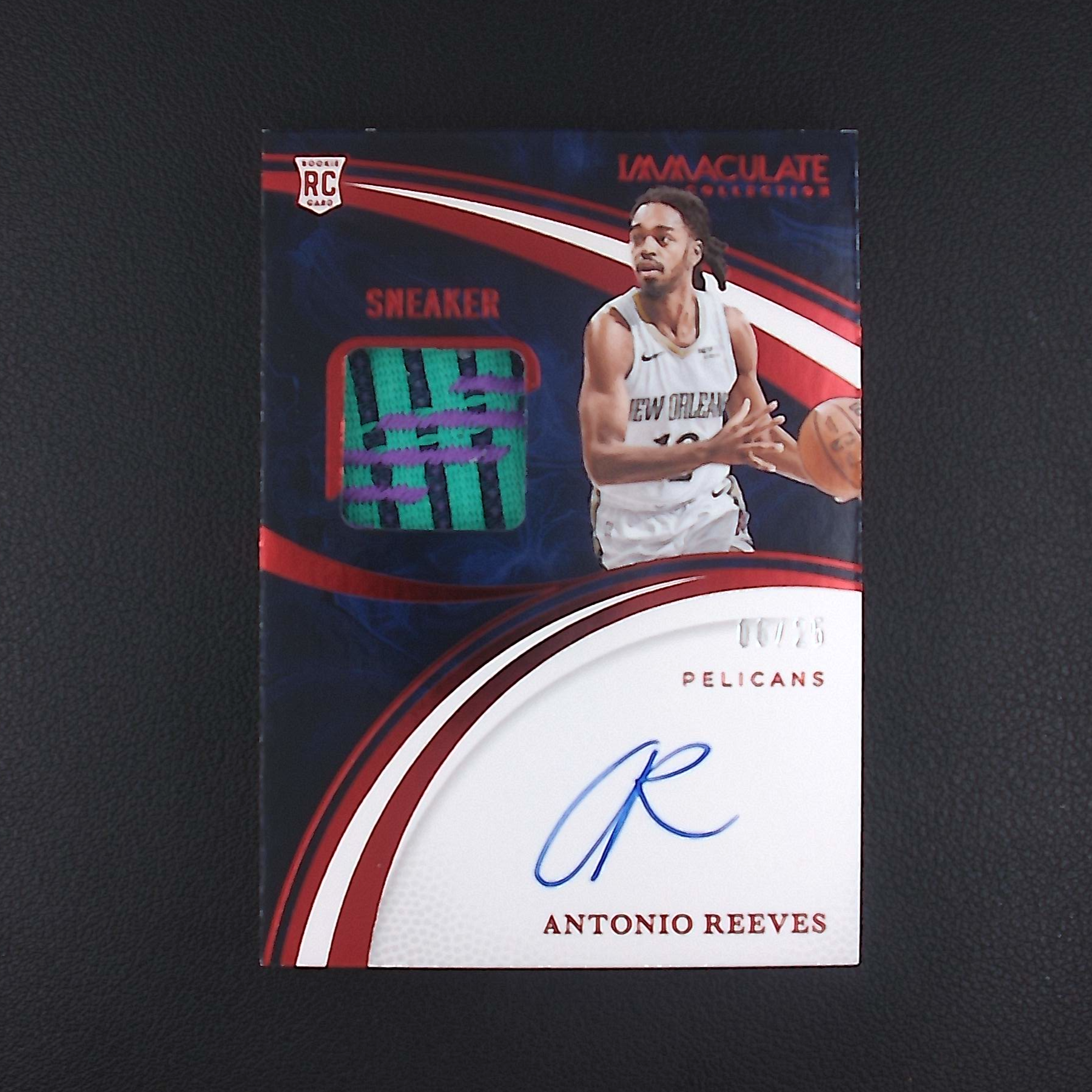 安东尼奥 里夫斯 25编 IMM 帕尼尼NBA国宝手提签字球星卡