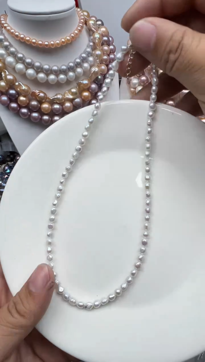 【闪购商品】淡水珍珠颈饰未镶嵌1