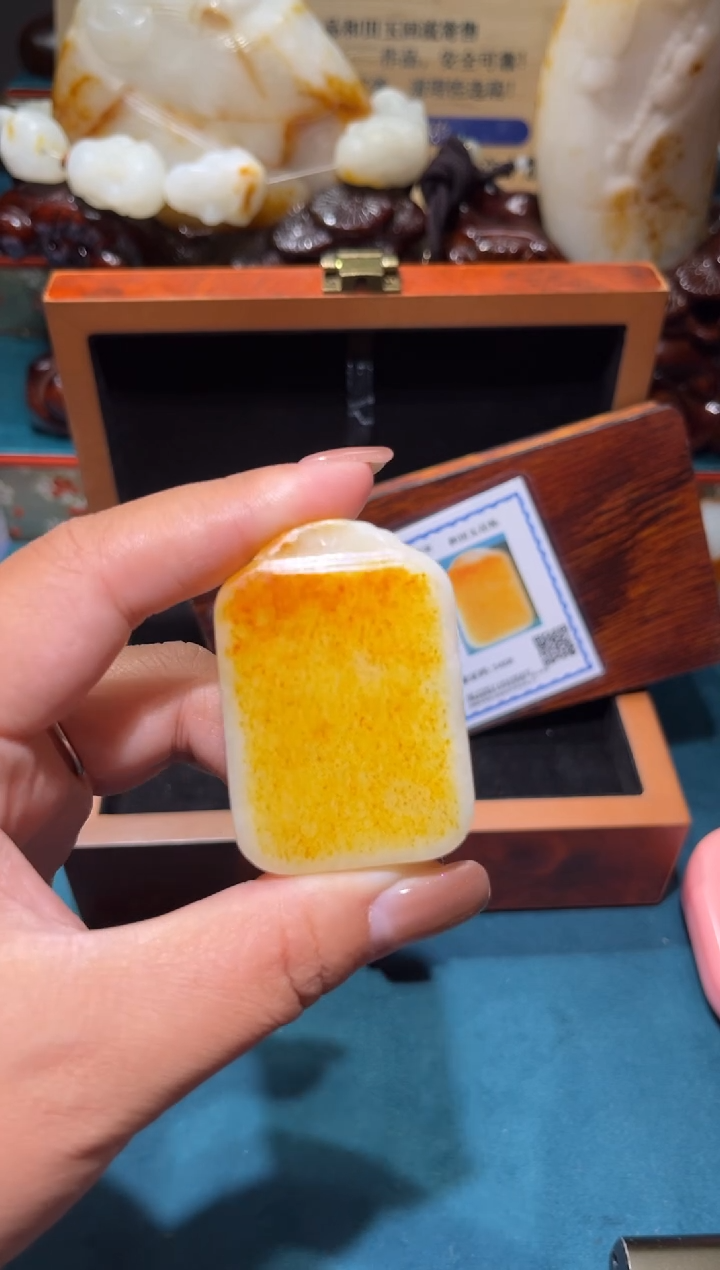 未镶嵌和田玉挂件一**凉1