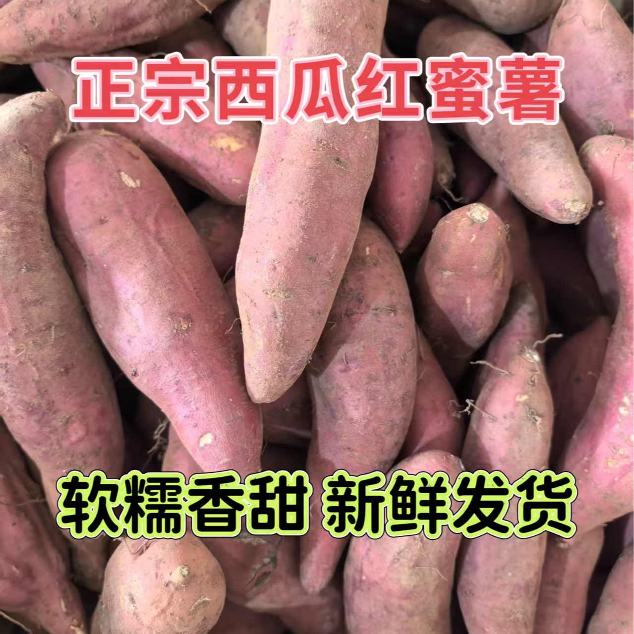 [3/5/9斤装]西瓜红蜜薯软糯香甜新鲜挖应季粗粮