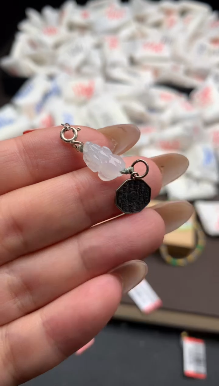 【闪购商品】翡翠颈饰银S925镶嵌   一  65