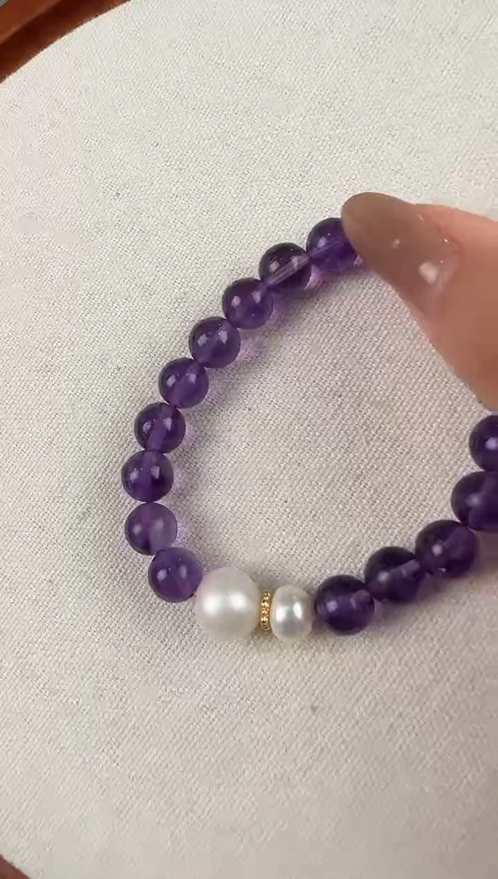 水晶手串合金蚂蚁家东方气韵水晶手串