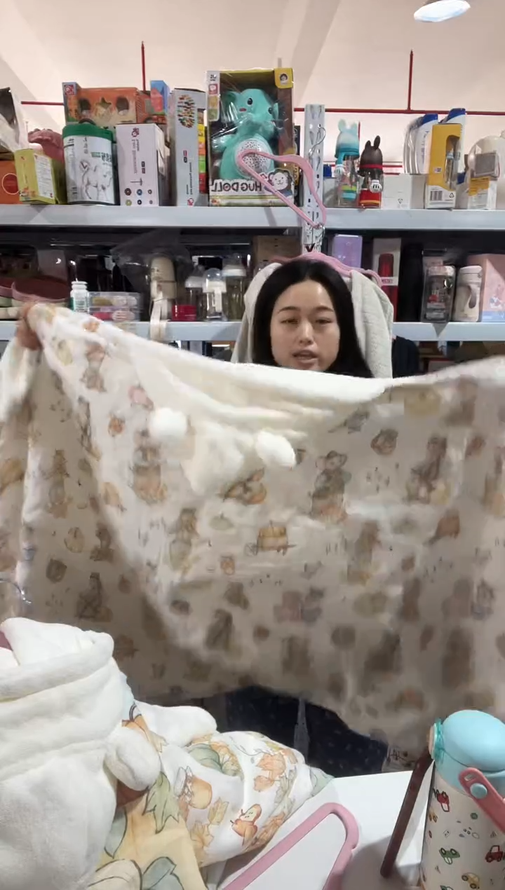 珊瑚绒浴巾 南瓜