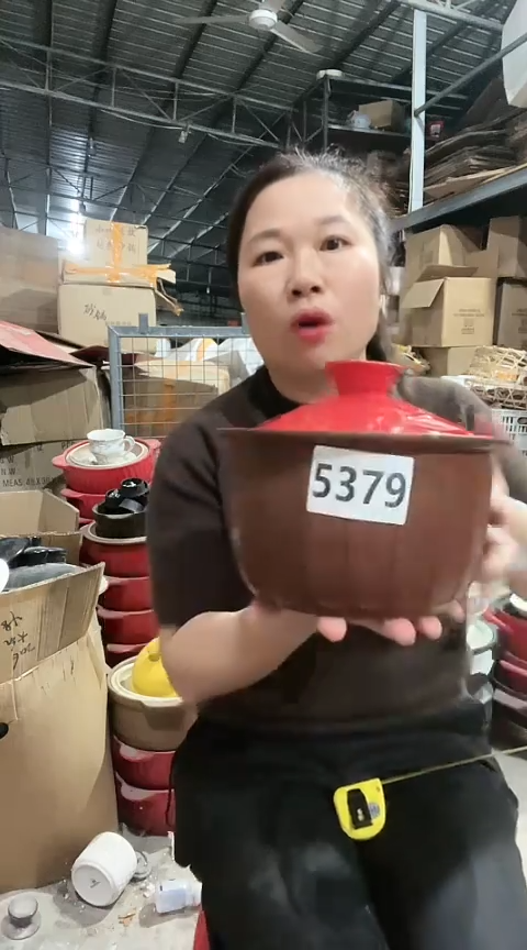 陶5379瑕疵打磨猪油罐不能明火