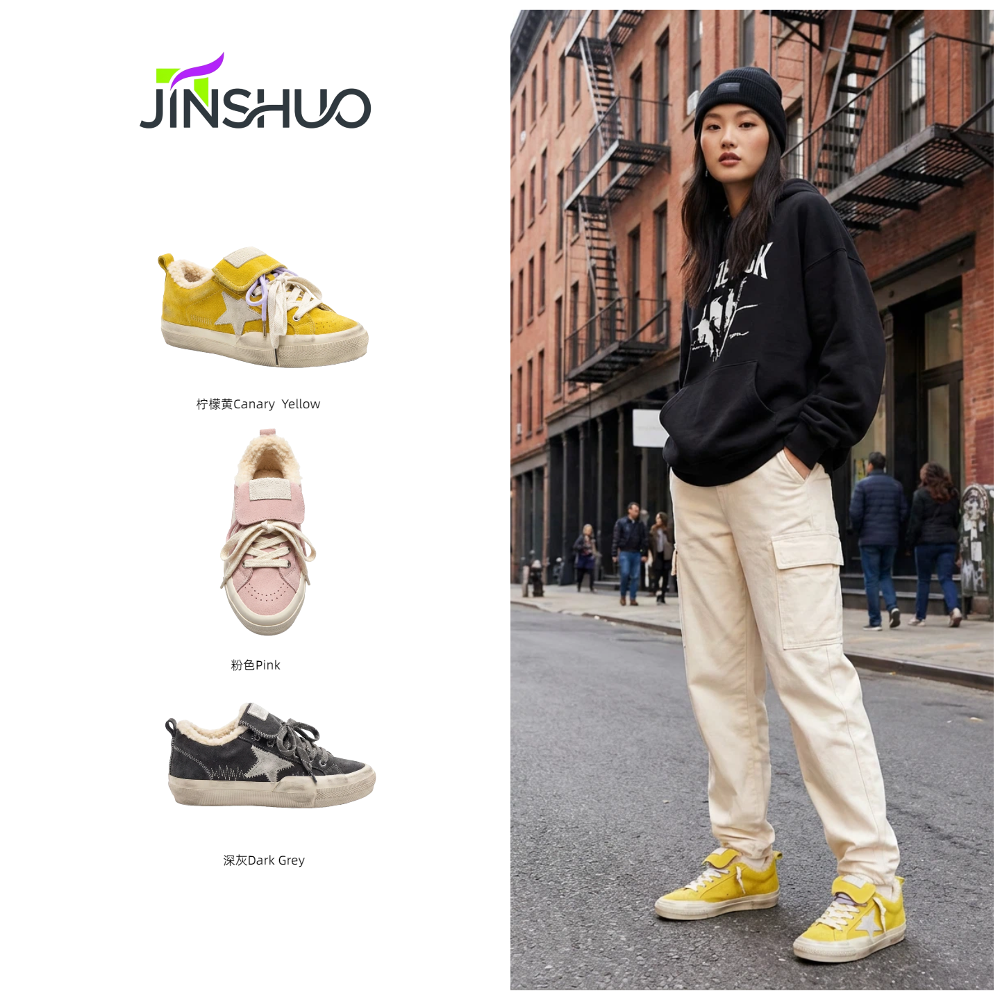 羊毛版25新款冬季内增高百搭雪地靴保暖加绒软底低帮平底舒适潮流