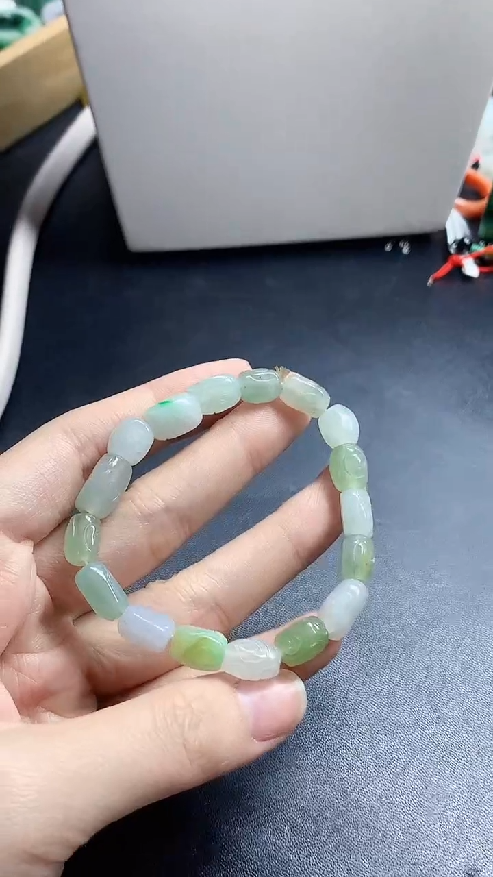颈饰未镶嵌翡翠天然缅甸a货翡翠