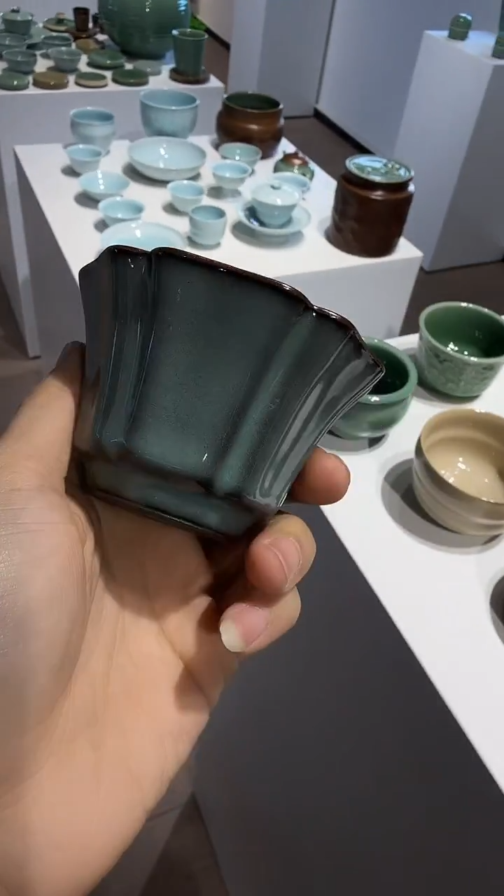 青瓷手工茶器包邮不带礼盒