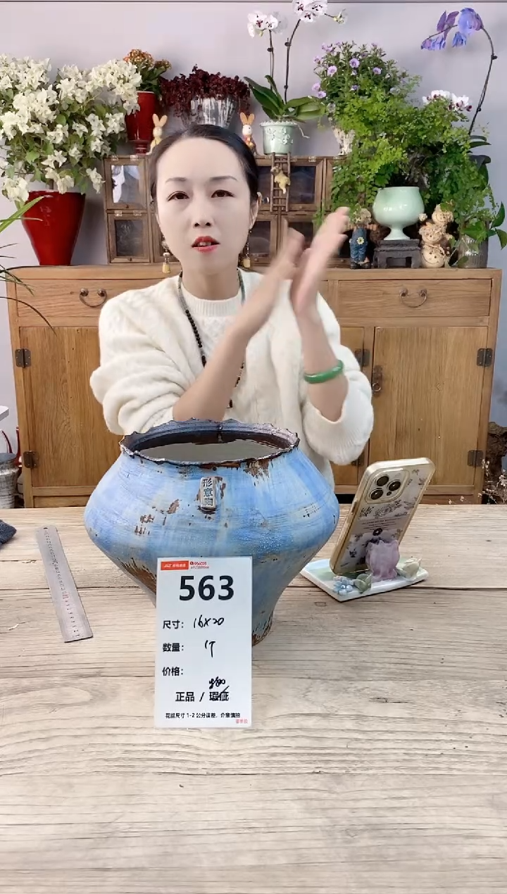 小玩子花盆直播编号563
