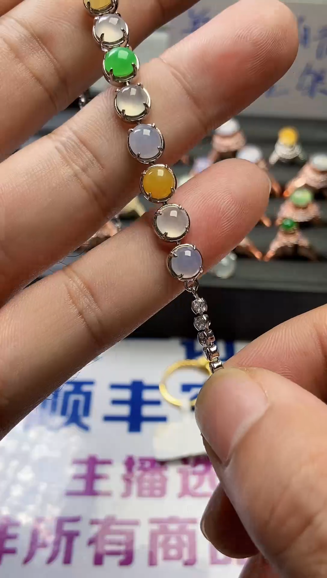 【闪购商品】翡翠戒指银S925镶嵌0000