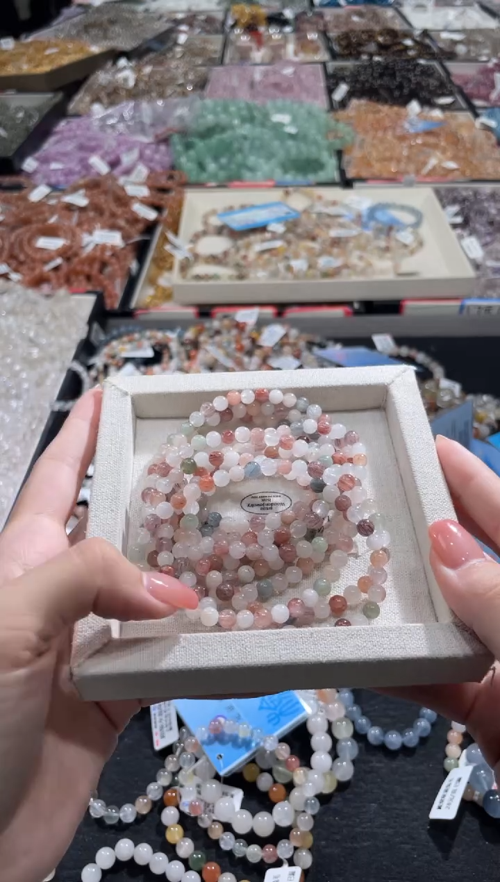 水晶手链未镶嵌224号 多样性发一5+