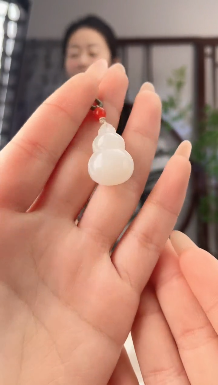 颈饰未镶嵌和田玉葫芦 xp