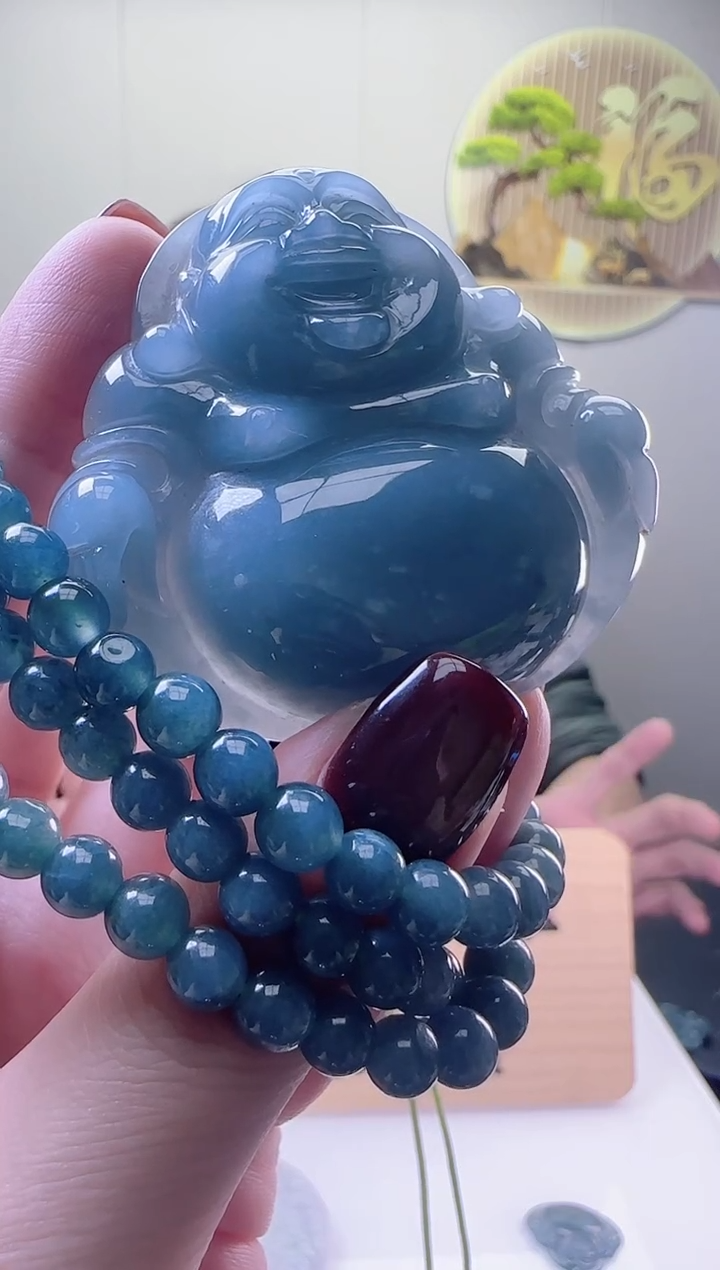 颈饰未镶嵌翡翠多样性随机发其一 