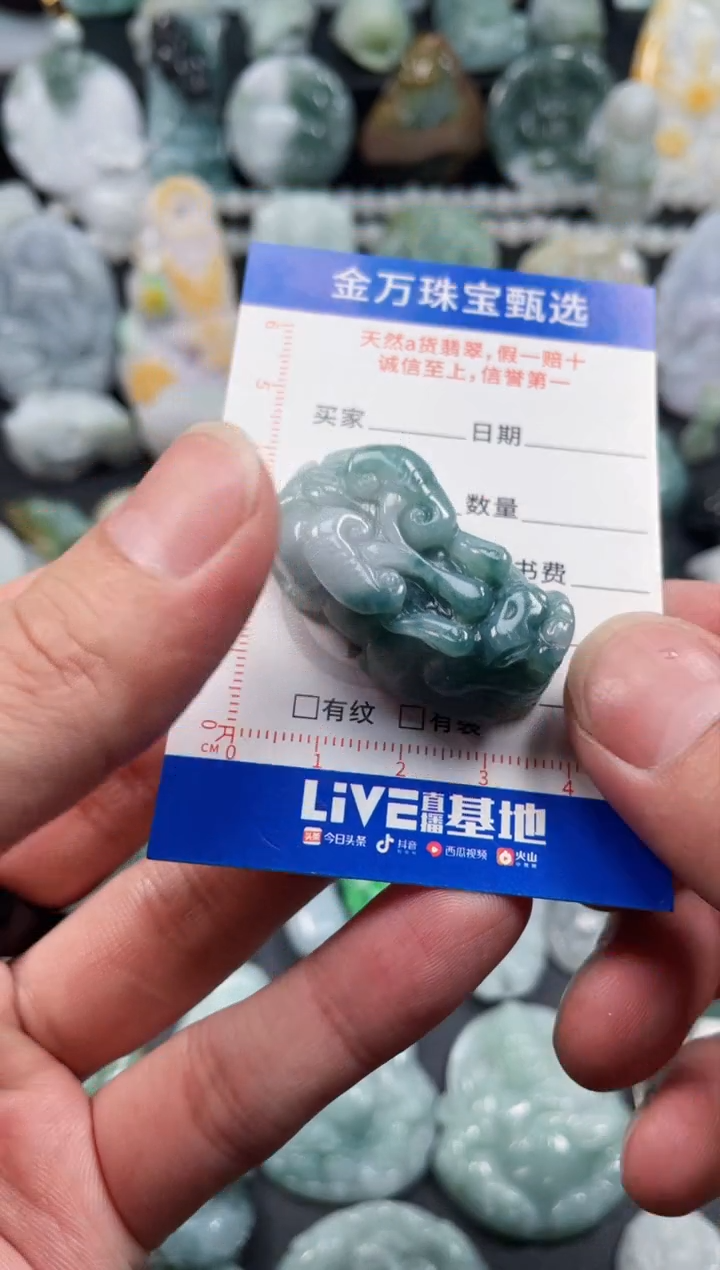 翡翠未镶嵌颈饰天然翡翠a货