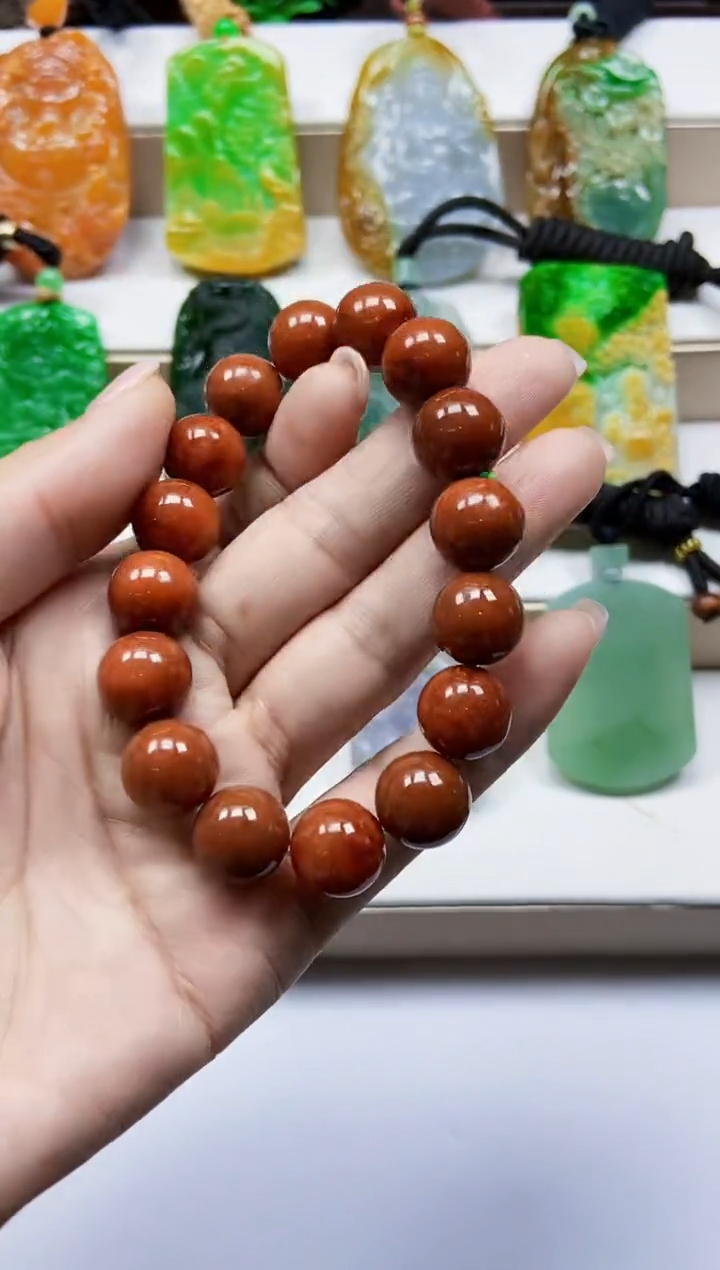 颈饰未镶嵌翡翠翡翠A货