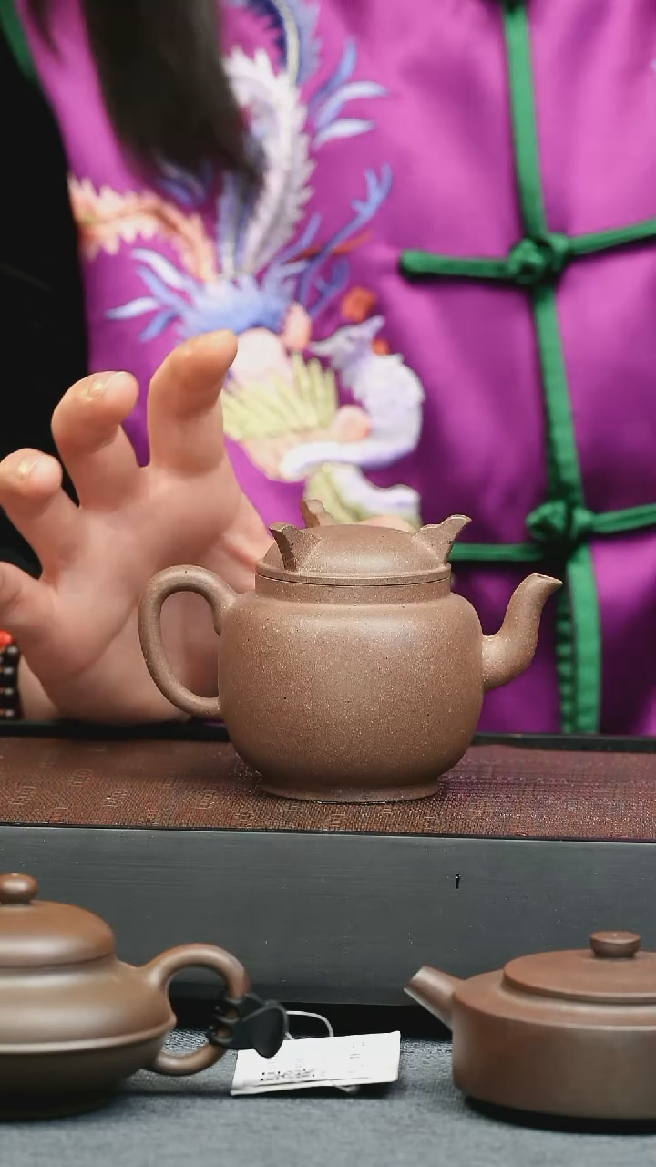 【闪购商品】紫砂茶壶明清 大彬-卣式壶