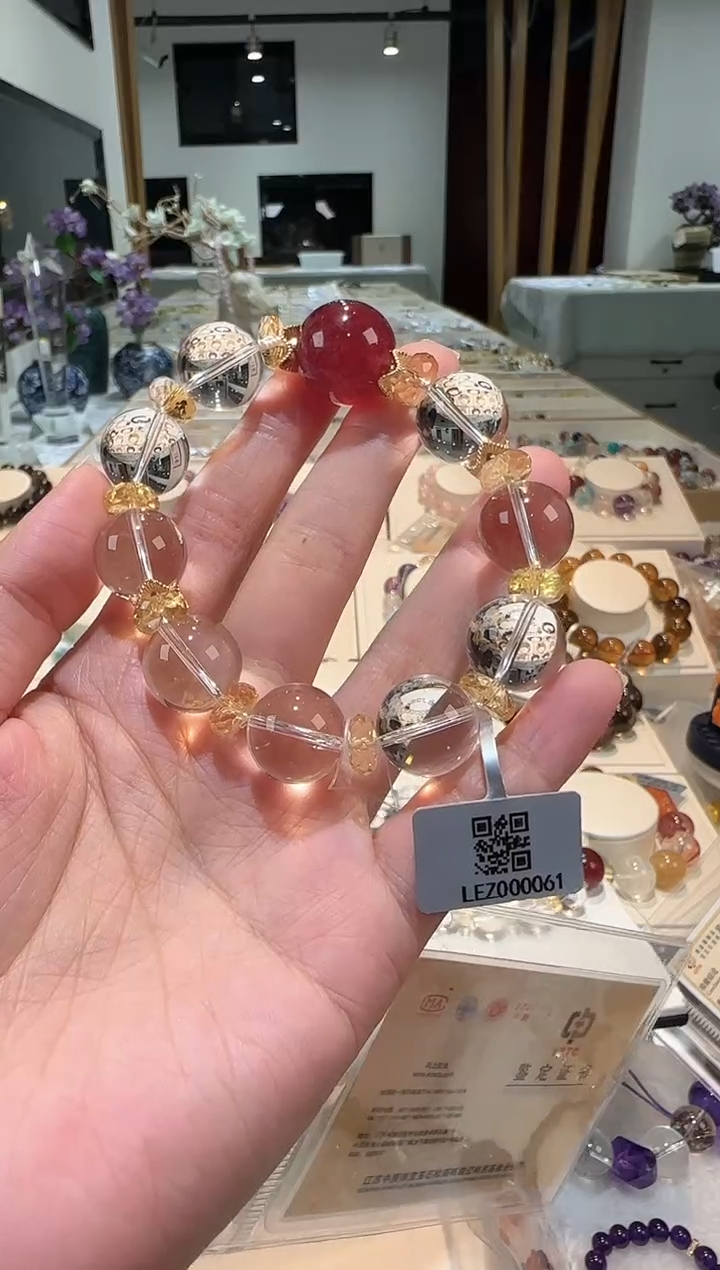 未镶嵌手串水晶手串