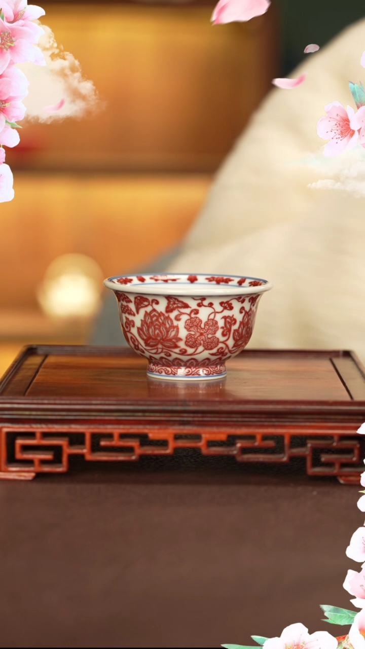 【闪购商品】杯子永明尚玩景德镇手工手绘陶瓷