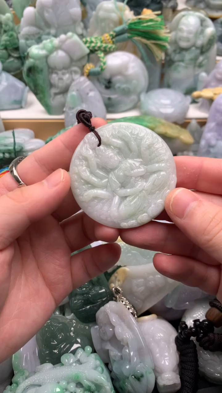 吊坠(不含链)未镶嵌翡翠1