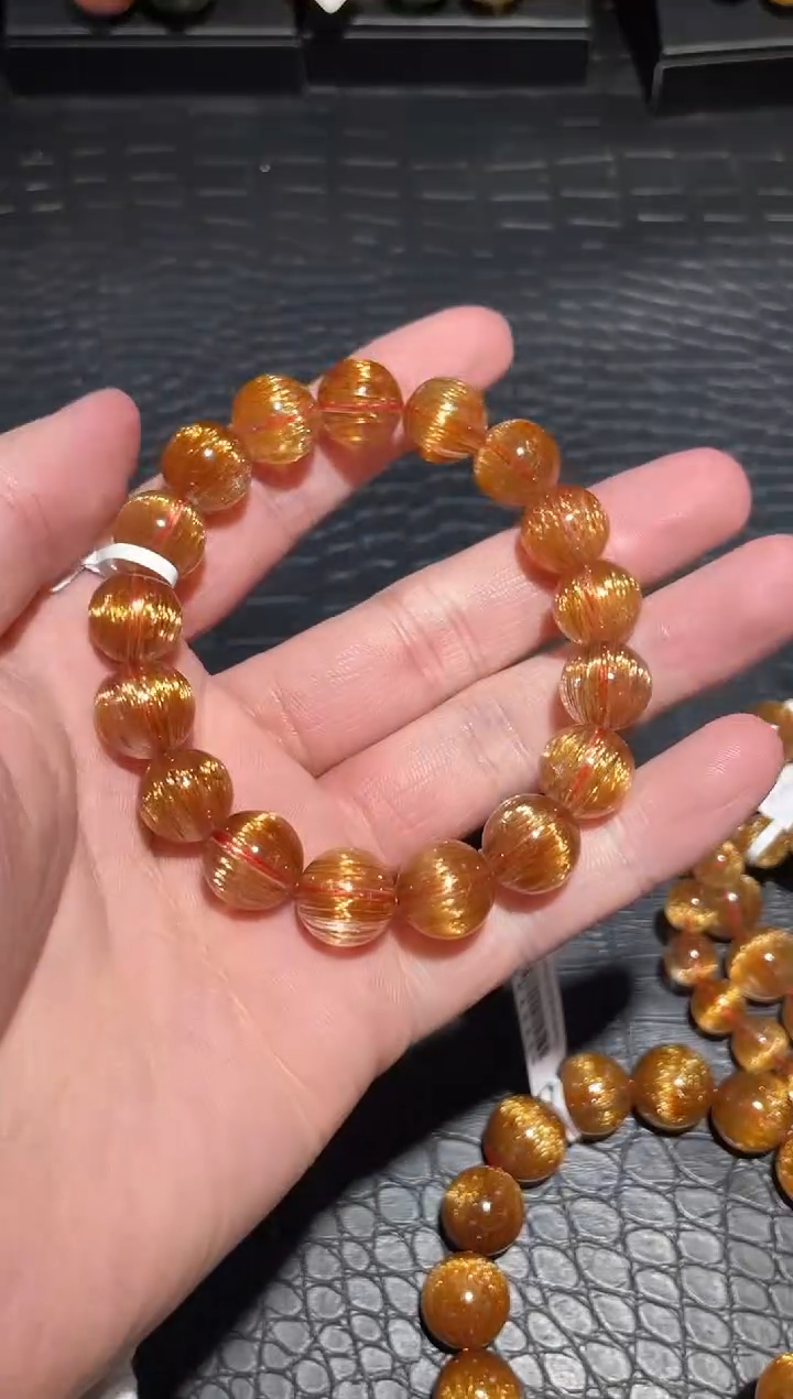 【闪购商品】水晶手链未镶嵌单圈发晶A16