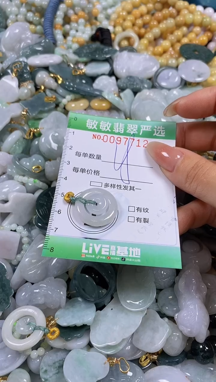 【闪购商品】翡翠颈饰未镶嵌闪购0097712