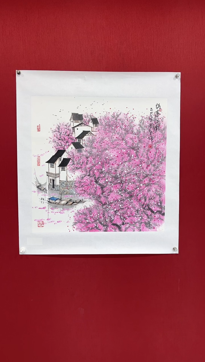 国画张国红老师画作