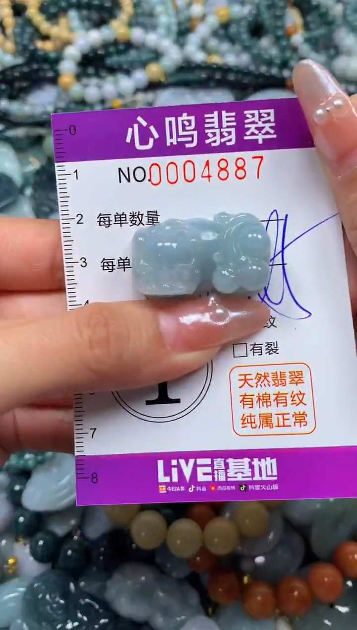 颈饰未镶嵌翡翠闪购004887