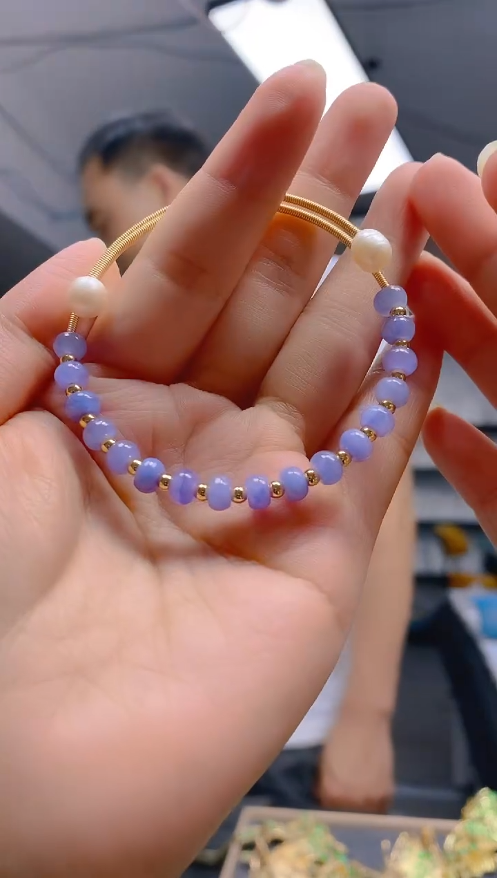 翡翠合金耳饰0176翡翠手镯