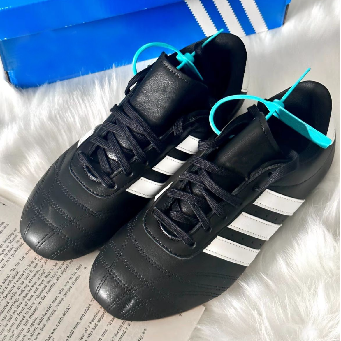 官网正品复古德训鞋女跆拳道训练鞋正品官网情侣百搭休闲阿甘鞋