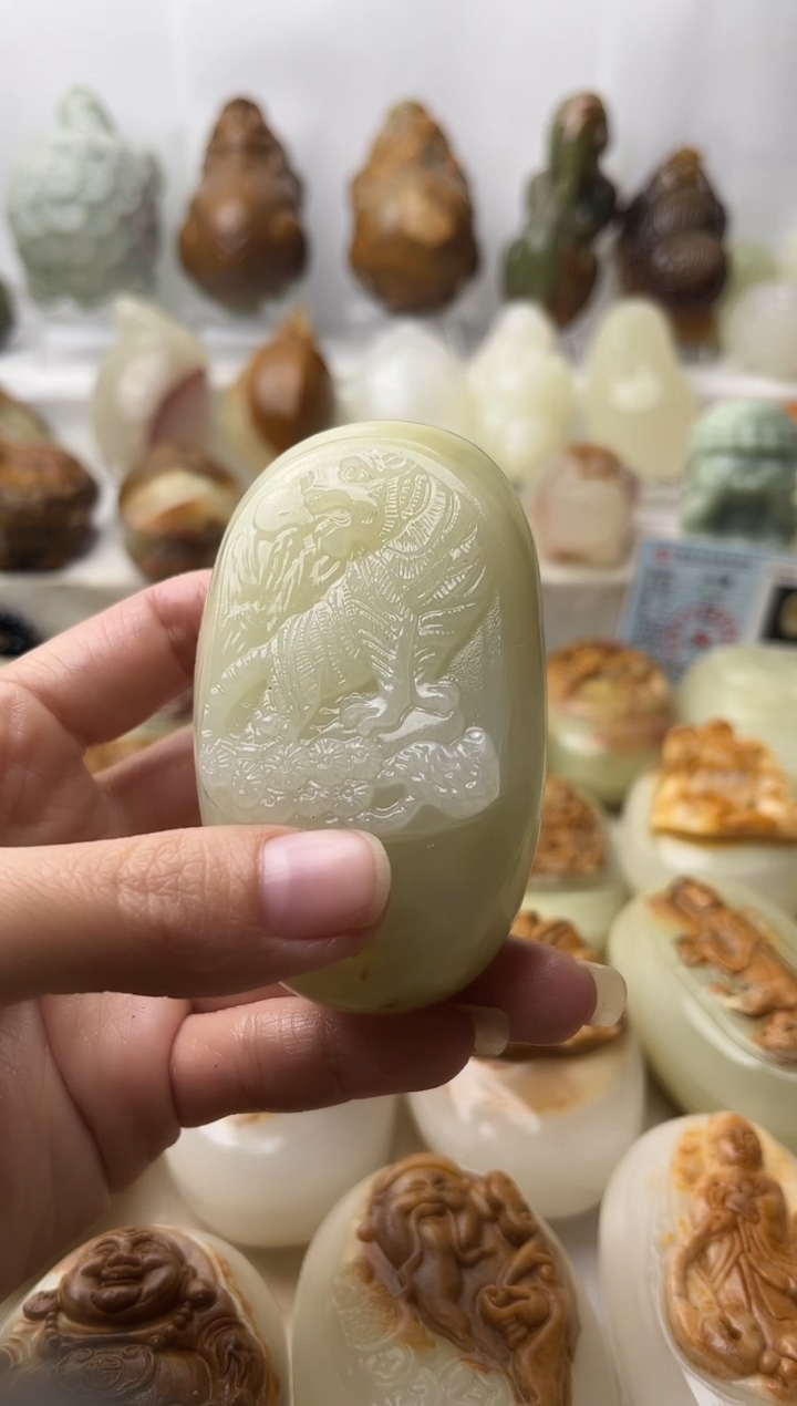 石材古青石棉纹正常不退换上山虎