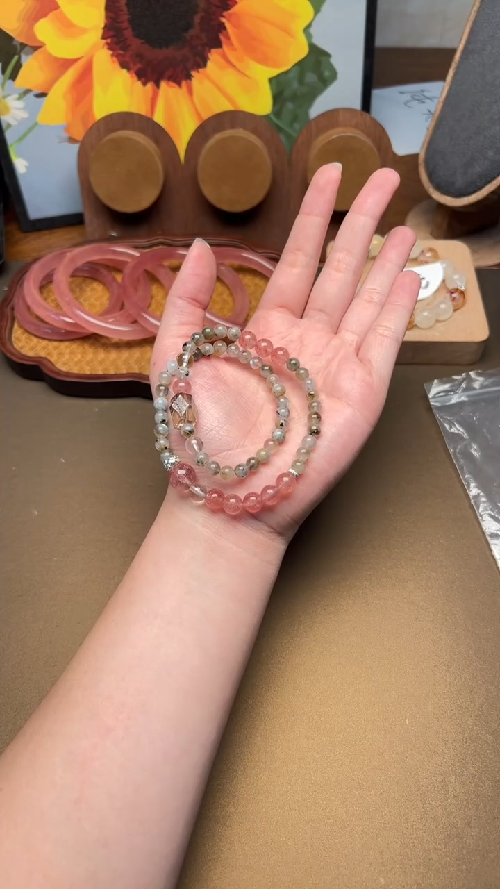 未镶嵌手串水晶1