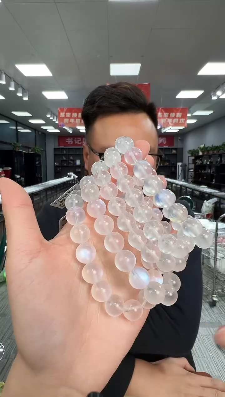 【闪购商品】月光石手链未镶嵌B10 GXL177约11mm多样性发一