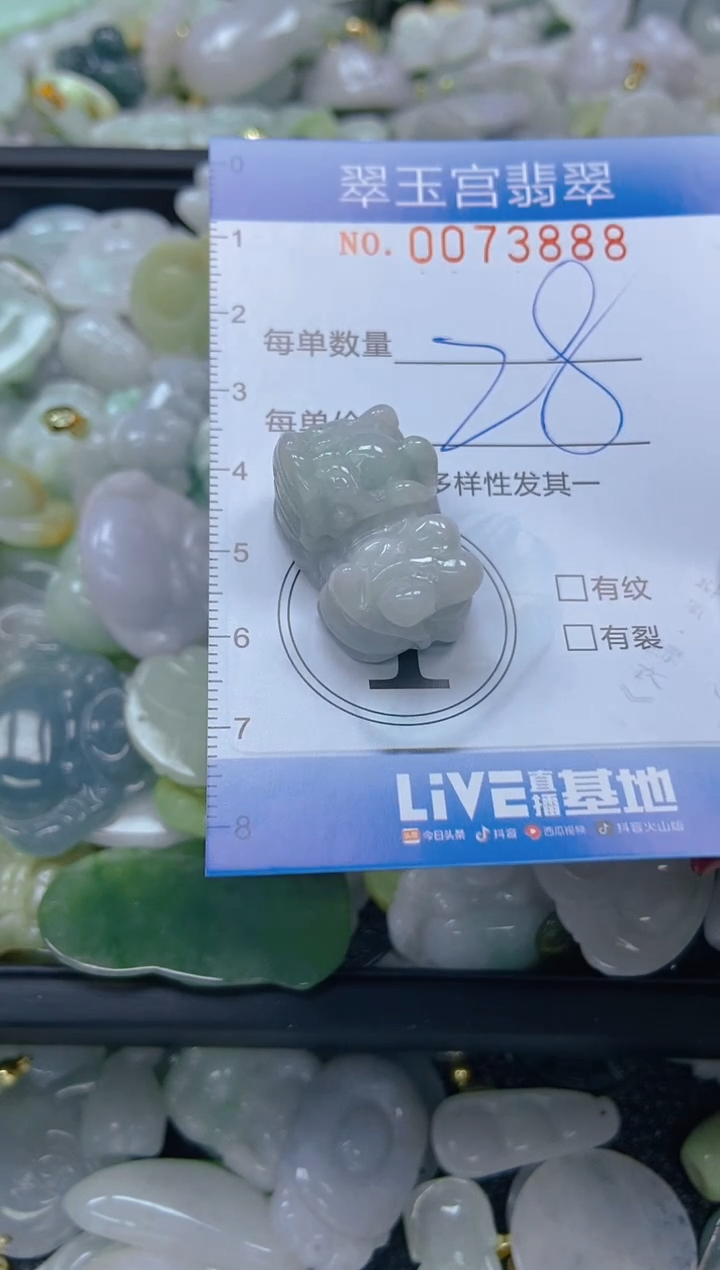 【闪购商品】翡翠颈饰未镶嵌闪购0073888
