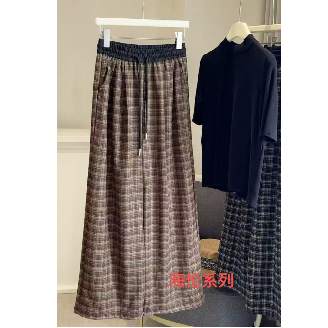 纸袋家A1-4秋冬新款实物以直播间展示为主时尚休闲裤