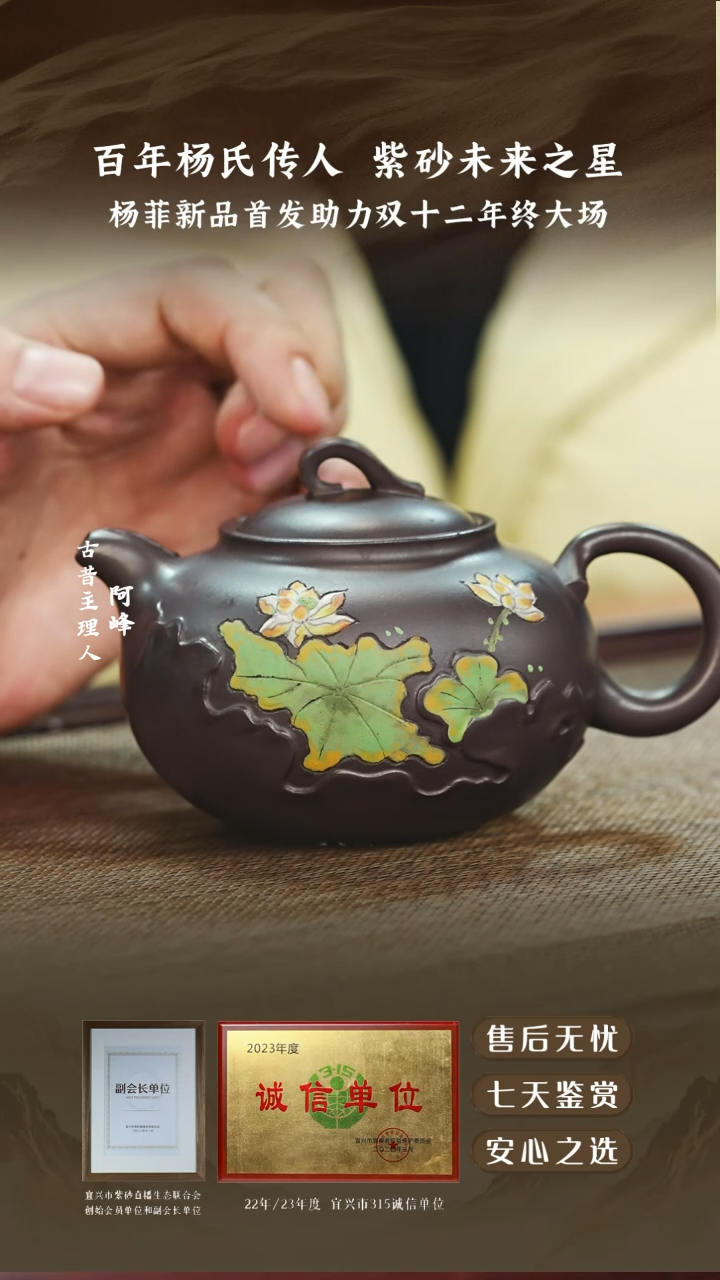 杨菲黑墩头云卷云舒240cc