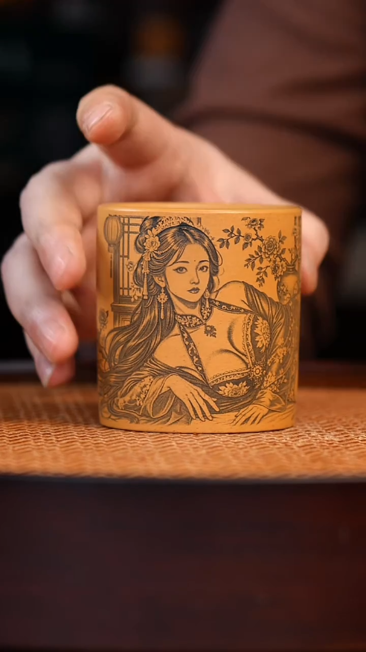 茶杯紫砂宜兴全手工紫砂杯