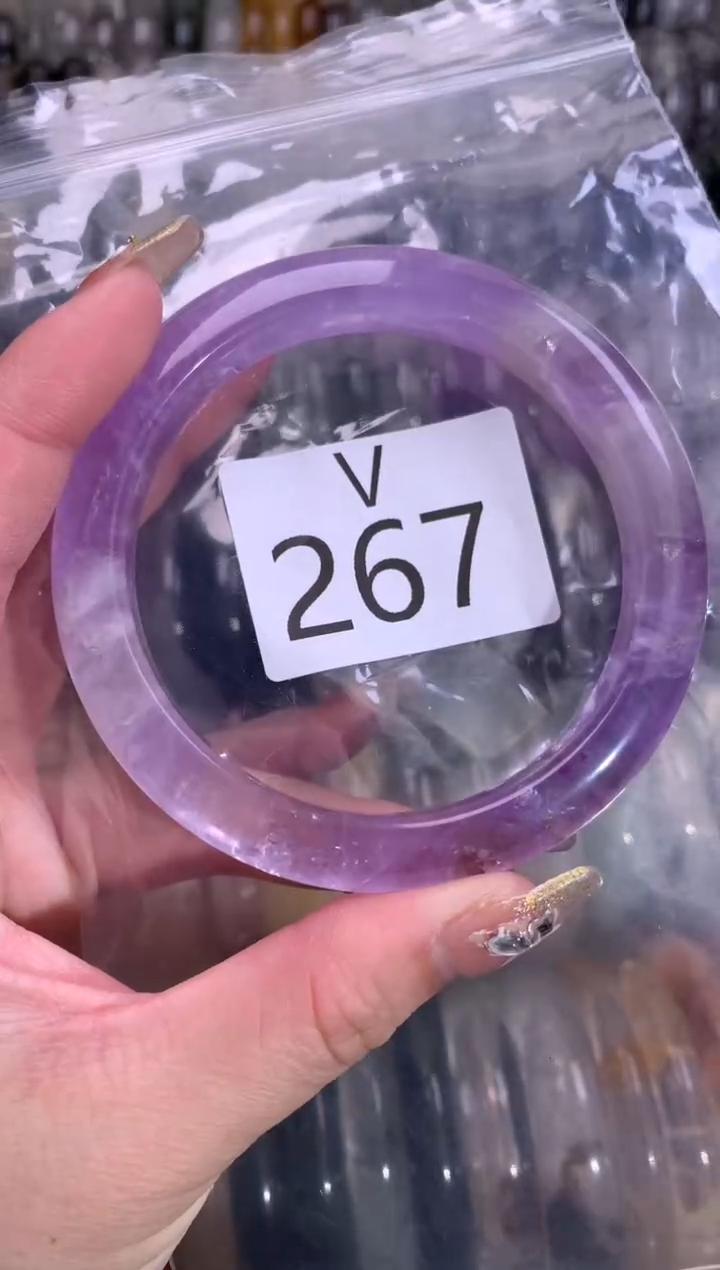 【闪购商品】水晶水晶手镯未镶嵌267-62