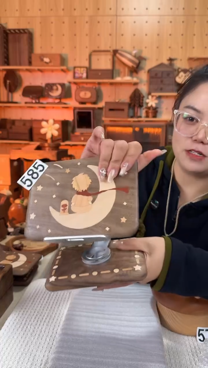 木585北美黑胡桃小王子平板支架