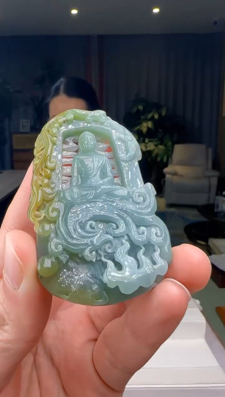 【闪购商品】翡翠吊坠(不含链)未镶嵌DY@@WS1WX27219