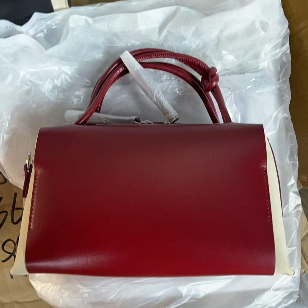 【点点福利】3560红色【清货有瑕】时尚轻奢百搭气质女包