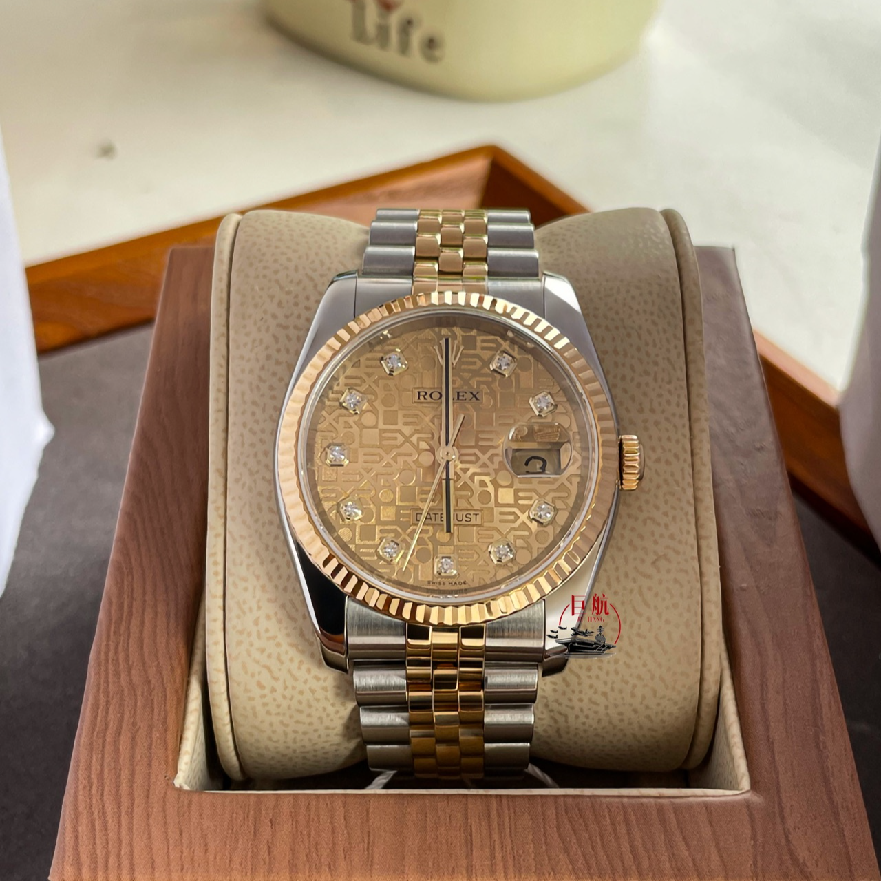 99新 Rolex/劳力士 日志型 36 m116233-0155 36mm 单表