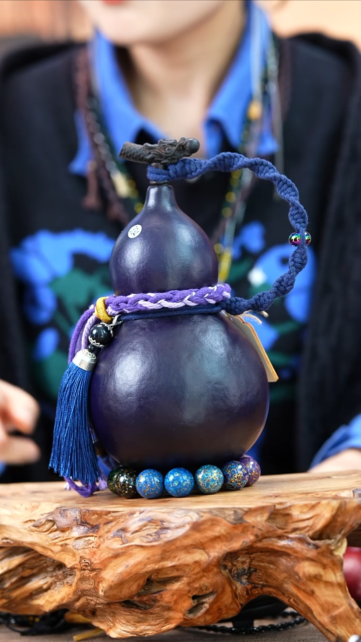 【闪购商品】334—光岳葫天然大漆酒葫芦不含漆珠