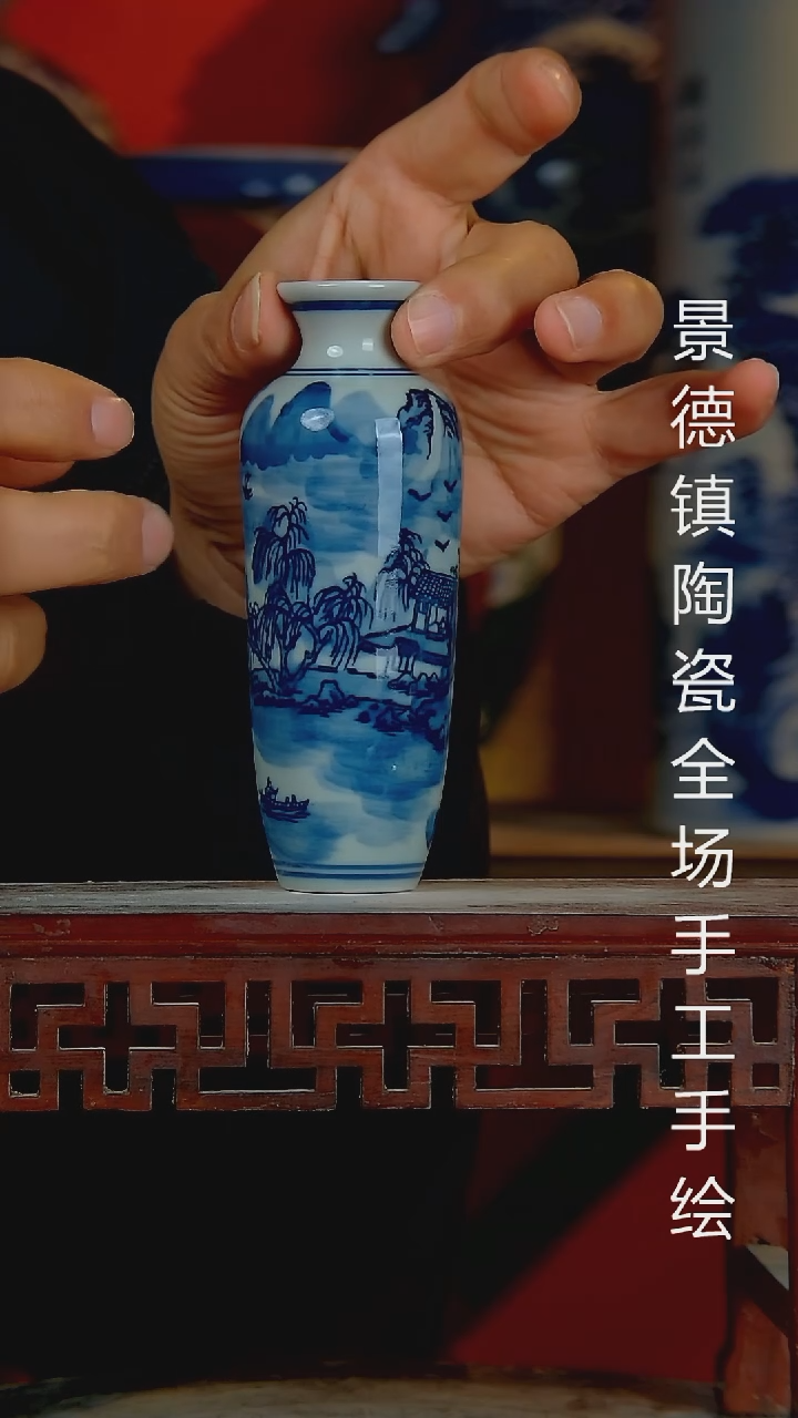摆件陶瓷景德镇陶瓷 全场手工手绘