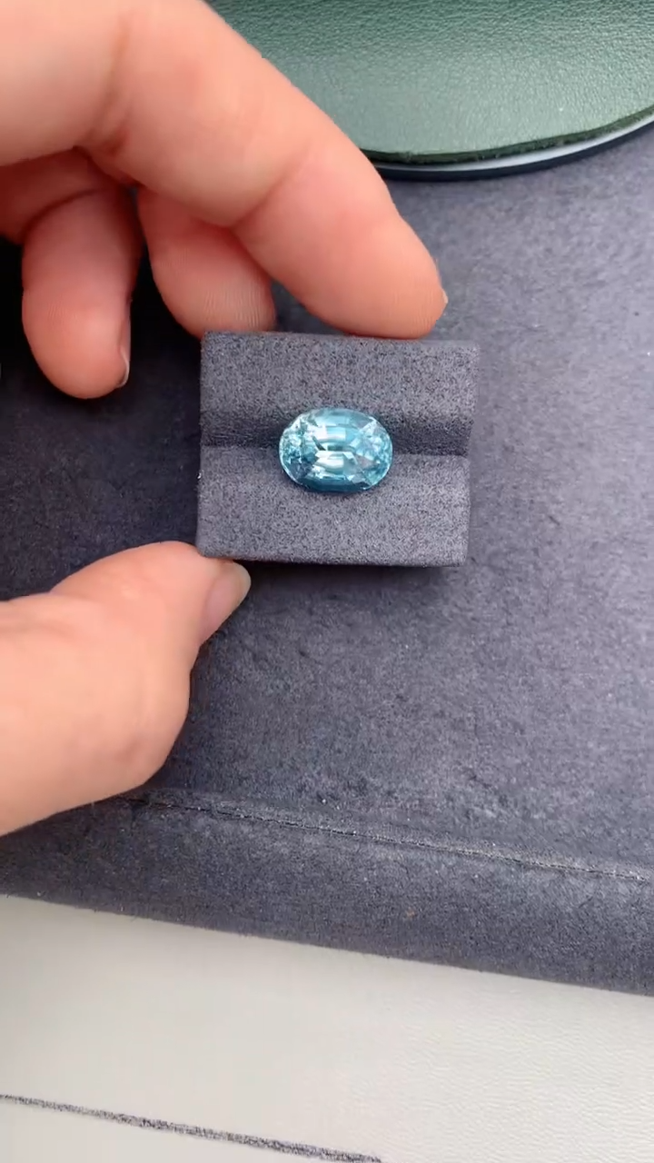 裸石海蓝宝石4.5ct海蓝宝 DF